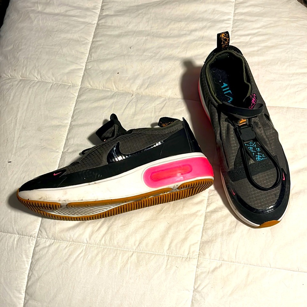 NIKE AIR MAX DIA WINTER Cargo Black BQ9665 301 Women's Sneakers Green Women 9.5